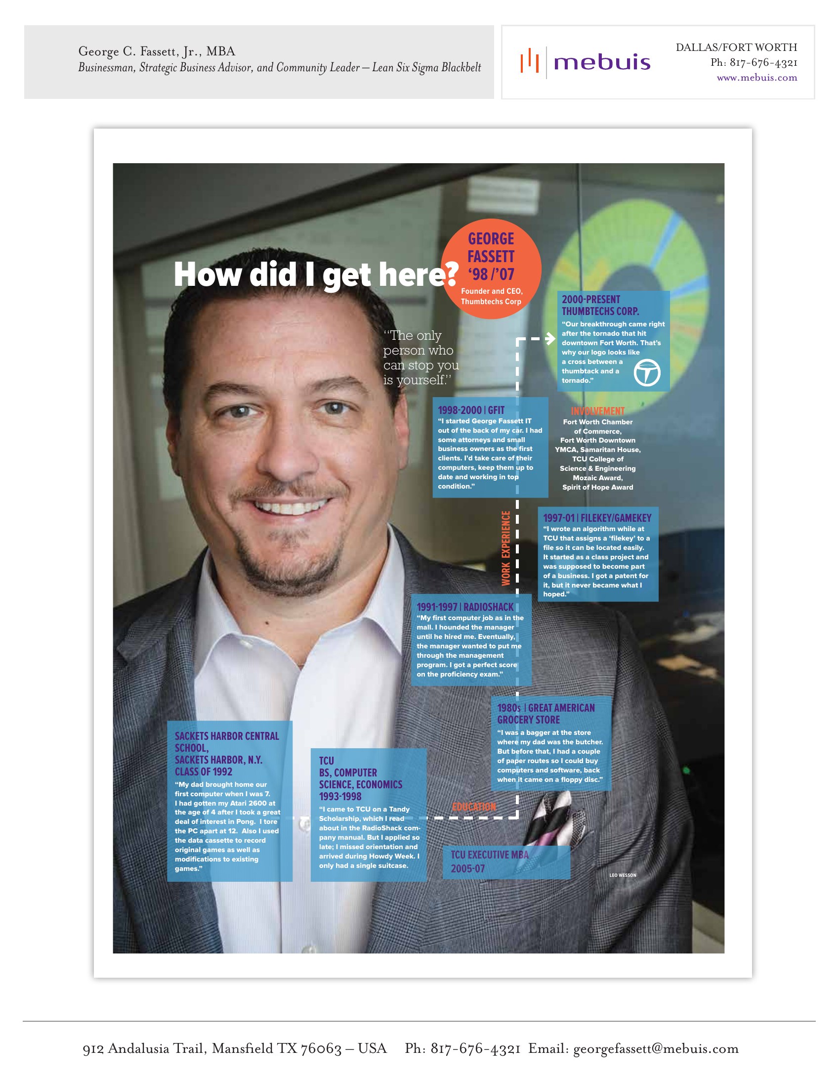 Infographic: How Did I Get Here?